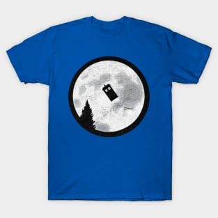 Parody Phone Booth Dr Who T-Shirt